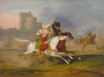Turk e cossaco, 1809