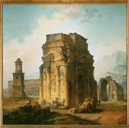 O Arco do Triunfo e o Teatro Orange ...