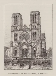 Notre-Dame de Bon-Secours, A Neuvizy (gravura)