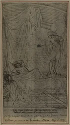 Estudo para "La Pharsale" de Lucain, Canto III