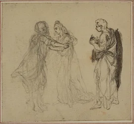 Estudo para "La Pharsale" de Lucain, Canto II
