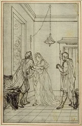 Estudo para "La Pharsale" de Lucain, Canto II
