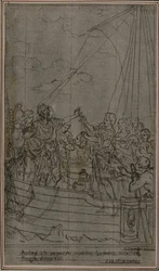 Estudo para "La Pharsale" de Lucain, Canto IX