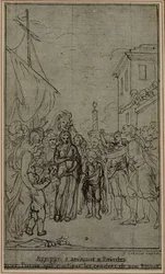 Estudo para uma ilustração em Tácito "Tiberius, or The Six First Books of the Annals", Livro III, Vol. 2, 2º Estudo