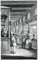 As Galerias do Palácio, 1885.
