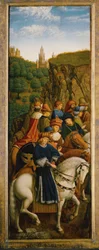 Os Juízes Justos, painel inferior esquerdo do Altar de Gand