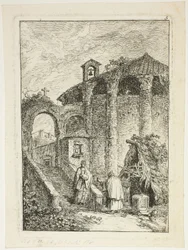 Templo Antigo, prato cinco de Noites em Roma