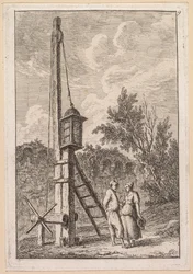 As noites de Roma: Le Poteau, 1763-1764.
