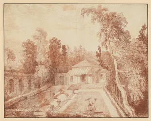 Pavilhão num parque
