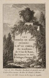 Placa Um das Noites em Roma