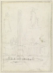 O Obelisco na Praça de São Pedro