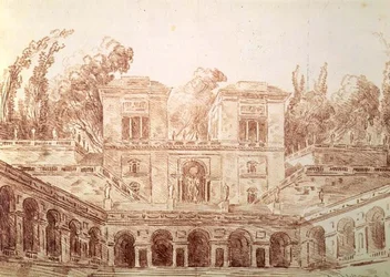 Villa Farnese, Roma (desenho)