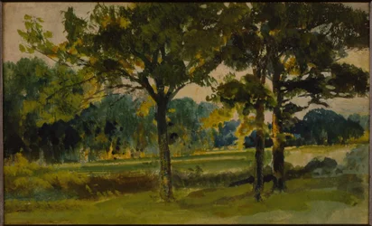 Um dos "Três esboços paisagísticos" (ver também 258629 e 258630)