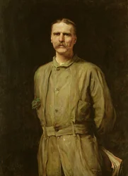 Retrato de Archibald Forbes, Correspondente de Guerra, 1881