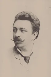 Retrato do compositor Eugen Hildach 1849-1924.