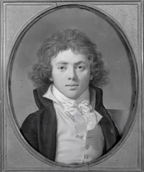 Retrato de Boris Vladimirovich Golytsin, 1791 (pastel em papelão)