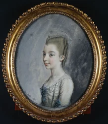Retrato de Georgiana Spencer, mais tarde Duquesa de Devonshire