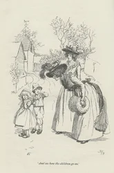 E veja como as crianças continuam, 1896