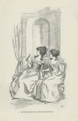 Naquele momento, ela o percebeu pela primeira vez, 1896