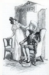 "Emma et Mr Knightley" (ilustração)