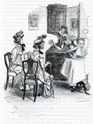 Ilustração para "Emma" de Jane Austen (ilustração)