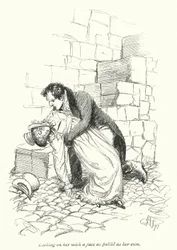 Ilustração para Persuasão de Jane Austen (litho)