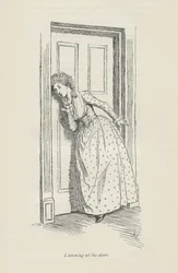 Ouvindo na porta, 1896