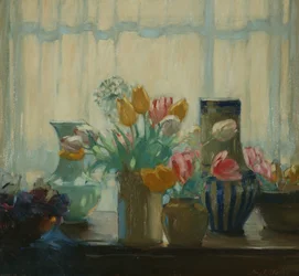 Flores na janela