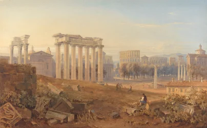Vista do Fórum em Roma