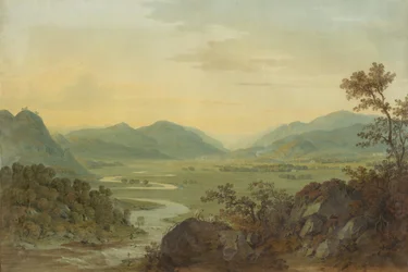 Rio Carne do Castelo de Loudoun, Ayrshire, 1804