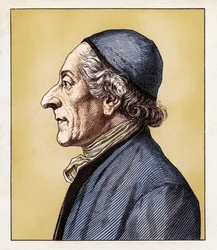 Johann Caspar LAVATER (11 novembre 1741-2 gennaio 1801) 1854 (gravura)