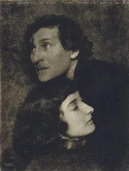 Marc e Bella Chagall, 1923.