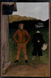 A Morte e o Camponês, 1896.