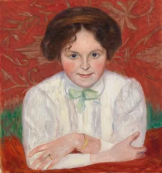 Retrato de Inge Simberg