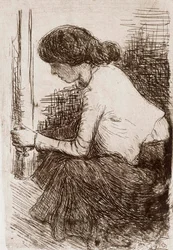 Mulher sentada