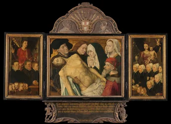 a Lamentação, c.1527 (óleo sobre painel)