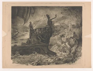 Para o navio de Virgil