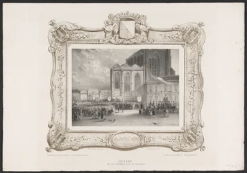 Procissão desde a Câmara Municipal até ao Edifício da Academia, 1836
Procissão da Câmara Municipal até ao Edifício da Academia (título sobre o objecto)
Placas da celebração do segundo centenário da Universidade de Utrecht, 1836 (título da série)