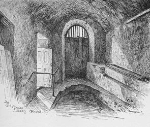O carrinho de banho romano velho, 1890