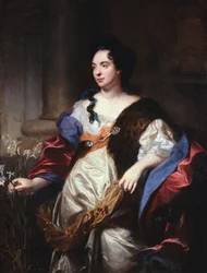 Retrato de Marie Cadenne, esposa de Desjardins (1640-94), 1684