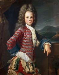 Scottish Prince, de Hyacinthe Rigaud (1659 - 1743), Pintura