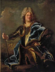 Retrato de um homem, tradicionalmente identificado como Claude Louis Hector, ducado de Villars (1653-1734)