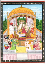 Cerimónia Divina de Brahma Saraswati