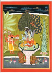 Senhor Shiva, Parvati e Ganesha