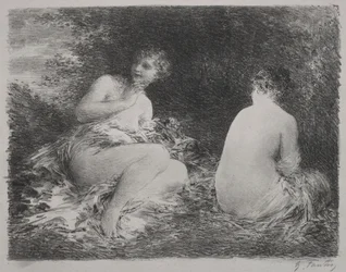 Bathers, 1899.