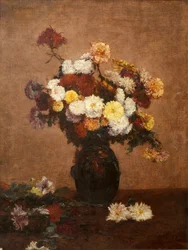 Flores numa jarra, 1872