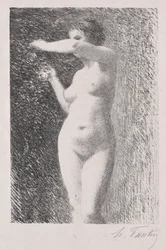 Estudo para Eva, 1898.