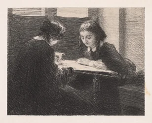Os Bordados Les Brodeuses, 1898.