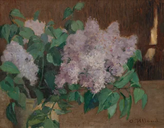 Lilás (óleo sobre tela)