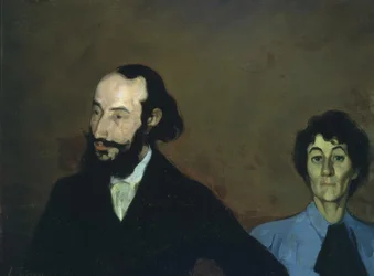 Charles Morice e sua esposa, 1889, Óleo sobre tela, 70 × 90 cm